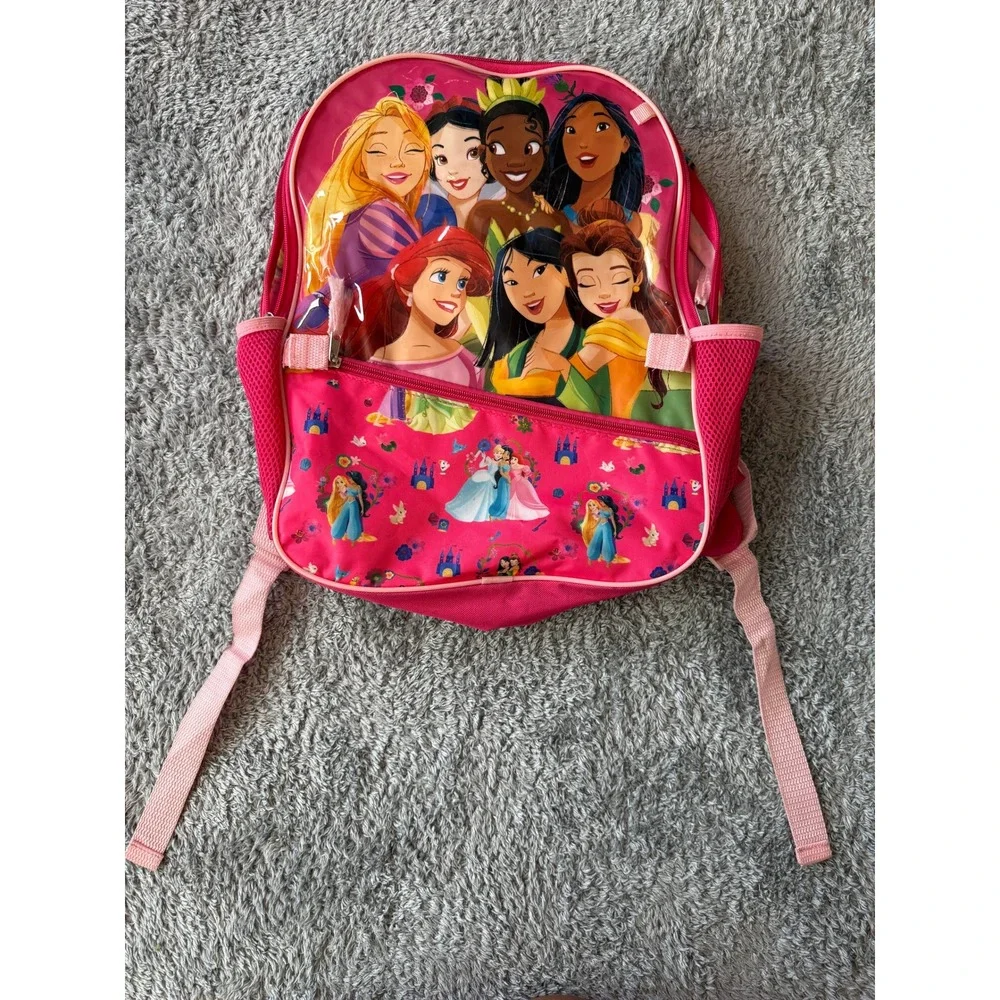 Disney Pink Princesses Kids Backpack